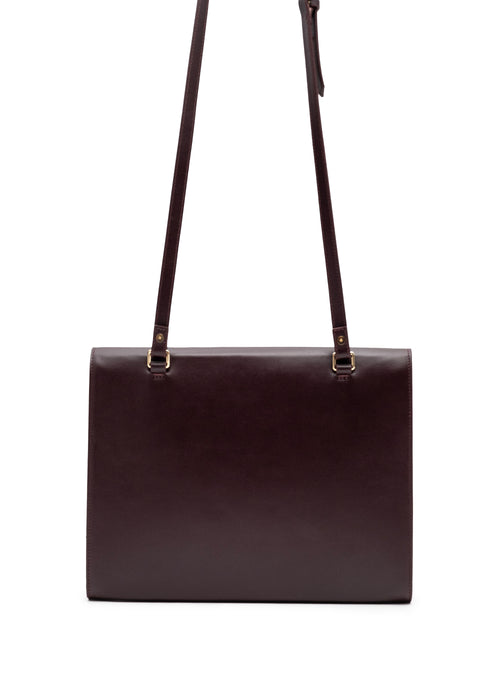 Envelope Folder Bag – Cherry Ganache
