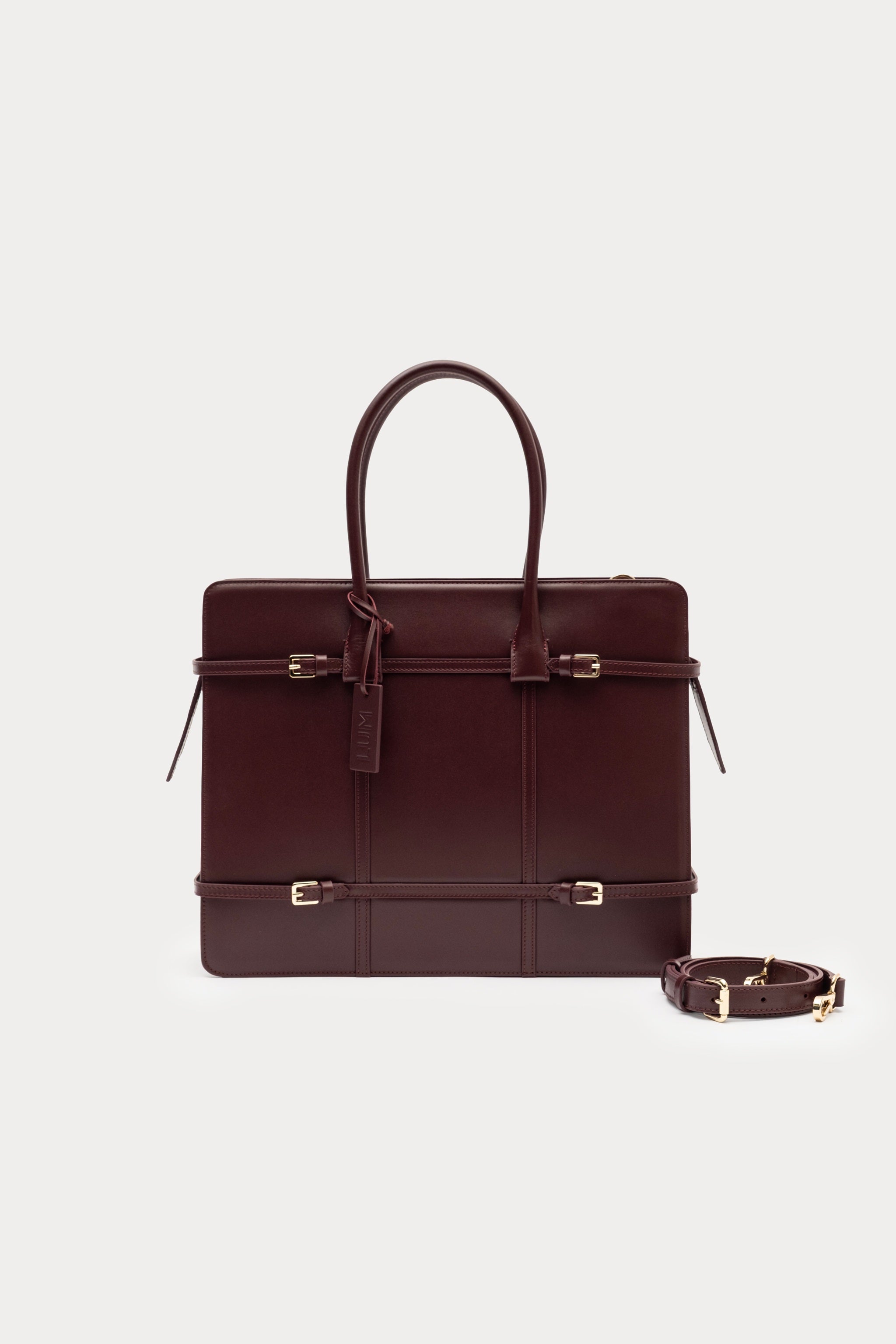 The Everything Tote – Cherry Ganache