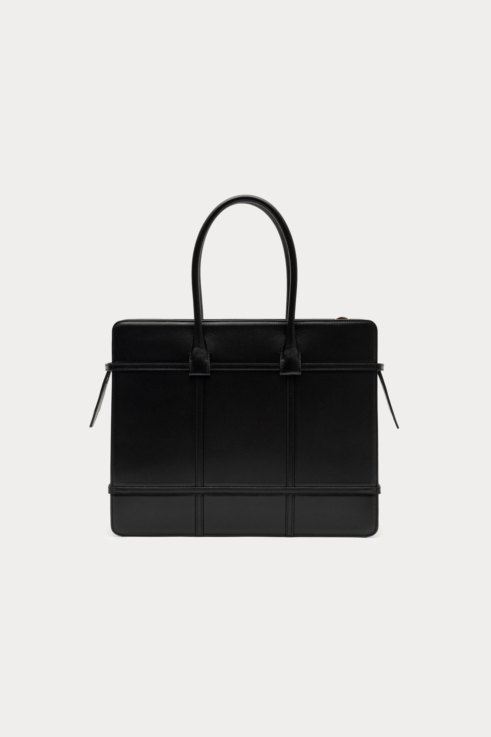 The Everything Tote – Black Nougat