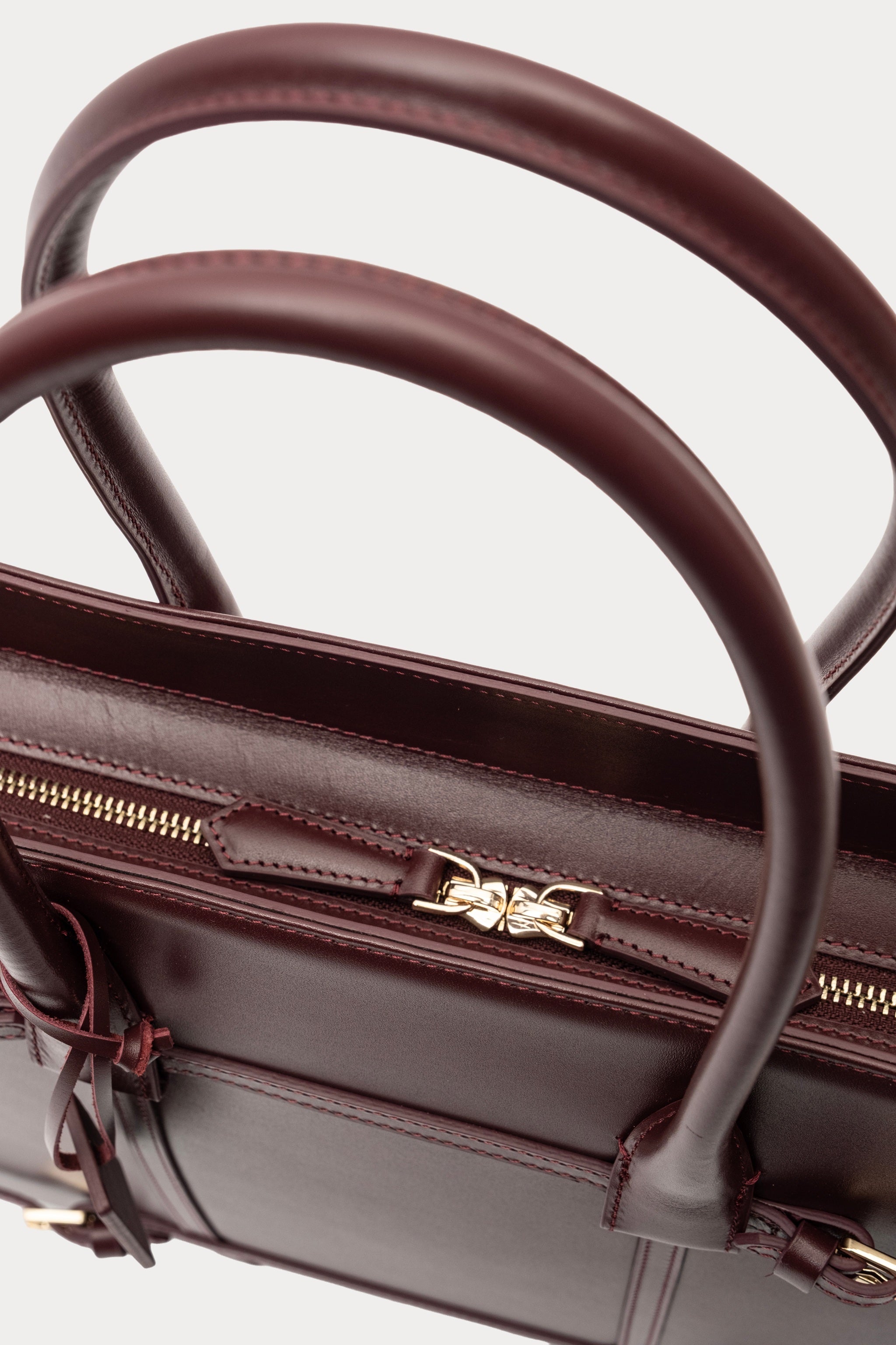 The Everything Tote – Cherry Ganache