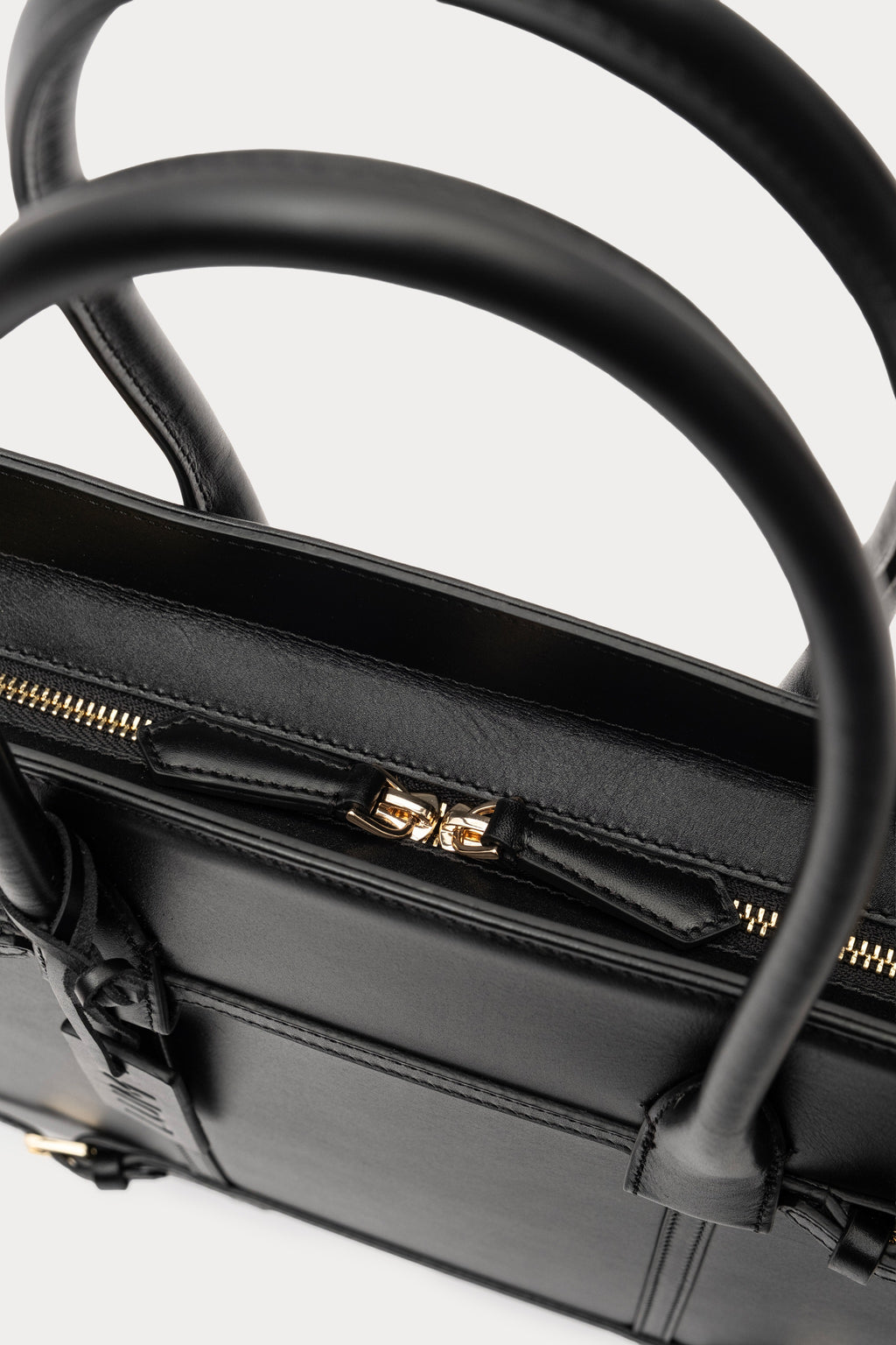 The Everything Tote – Black Nougat